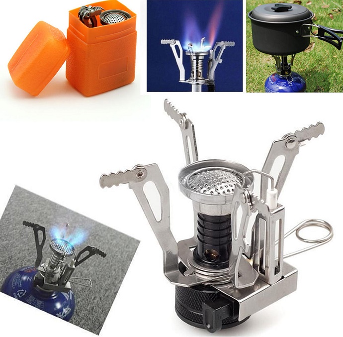 Backpacking Canister Camping Stove / Kompor Gas Portable 